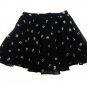 RALPH LAUREN - POLO - GIRL'S - BLACK - WHITE - FLORAL - SKIRT - SIZE: 4 - NEW