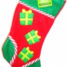 HOME ELEMENTS - CHRISTMAS - HOLIDAY - PRESENTS - RED - GREEN - STOCKING - NEW