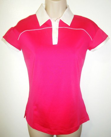 ADIDAS - CLIMACOOL - EXTREME - PERFORMANCE - PINK - GOLF - SHIRT - NEW - XS