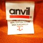 ANVIL - I LOVE PUPPIES - ORANGE - WHITE - GLITTER - T-SHIRT - LARGE - NEW - DOGS