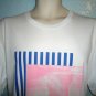LACOSTE - LIVE - SLIM FIT - CYCLONE - XL - WHITE - PINK - T-SHIRT - NEW - TEE