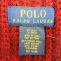 RALPH LAUREN - POLO - STRIPED - MERINO - WOOL - WINTER - SCARF - NEW - BURGUNDY