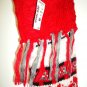 AEROPOSTALE - 26" - CHRISTMAS - SWEATER - KNIT - RED - WHITE - STOCKING - NEW