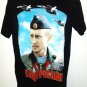 VLADIMIR - PUTIN - RUSSIA - AIR FORCE - SMALL - BLACK - MILITARY - T-SHIRT - NEW
