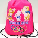 SOCHI - WINTER - OLYMPICS - PINK - MASCOT - BACKPACK - BRAND NEW - BAG - RUSSIA