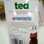 TED - TALKING - MOVIE - PILLOW - WHITE - GREEN - NEW - 14" X 14" - DVD - TED 2