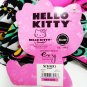HELLO KITTY - GIRL'S - BLACK - WHITE - PINK - FLORAL - DRESS - SMALL 6/6X - NEW