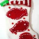 HOME ELEMENTS - CHRISTMAS - 19" - MEOW - CAT - KITTEN - PET - STOCKING - NEW
