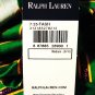 RALPH LAUREN - POLO - GIRL'S - GREEN - CROSSBONES - RUGBY - SHIRT - 8-10 - NEW