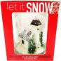 HOME ELEMENTS - CHRISTMAS - SNOW - WINTER - VILLAGE - GLASS - ORNAMENT - NEW