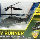 US ARMY - SKY RUNNER - 3.5 CHANNEL - GYRO - RC - HELICOPTER - LED - NEW - SEALED