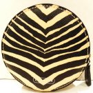 COACH - ANIMAL - ZEBRA - PRINT - KHAKI - BLACK - COIN - PURSE - BRAND NEW - NWT