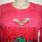 MARVEL - COMICS - RETRO - RED - SWEATSHIRT - LARGE - 11/13 - NEW - HULK - THOR