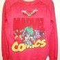 MARVEL - COMICS - RETRO - RED - SWEATSHIRT - LARGE - 11/13 - NEW - HULK - THOR