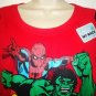 MARVEL - COMICS - RETRO - AVENGERS - RED - BLACK - SWEATSHIRT - XL - 15/17 - NEW