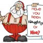 CHRISTMAS - HOLIDAY - NAUGHTY - NICE - 2 PIECE - COFFEE - MUG - CUP - SET - NEW