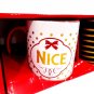 CHRISTMAS - HOLIDAY - NAUGHTY - NICE - 2 PIECE - COFFEE - MUG - CUP - SET - NEW