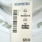 AREOPOSTALE - FLEXFIT - WHITE - AQUA - FITTED - BASEBALL - CAP - HAT - NEW - S/M