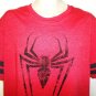 MARVEL - XL - RED - BLACK - SPIDER-MAN - T-SHIRT - NEW - AVENGERS - DEADPOOL