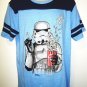 DISNEY - STAR WARS - BLUE - STORM TROOPER - LARGE - POPCORN - MOVIE - TEE - NEW