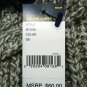 RALPH LAUREN - POLO - STRIPED - MERINO - WOOL - SCARF - BRAND NEW - GRAY - IVORY