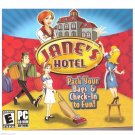 JANE'S HOTEL - PC CD-ROM - NEW - SEALED - eGAMES - 40 LEVELS - COMPUTER - GAMES