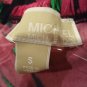 MICHAEL KORS - FLORAL - FASHION - BLOUSE - PINK - BLACK - GREEN - SMALL - NEW