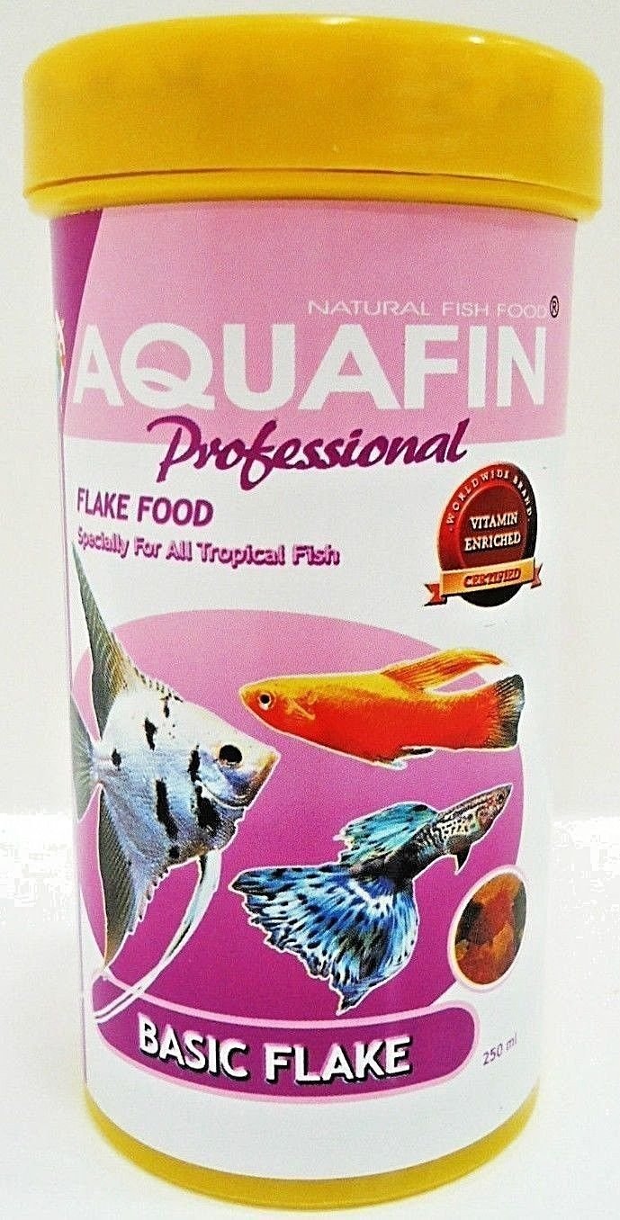 AQUAFIN - PROFESSIONAL - TROPICAL - FISH - GOLDFISH - FLAKE - FOOD ...