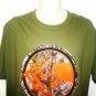 METAL MULISHA - REALTREE XTRA - LARGE - ARMY - GREEN - ORANGE - NEW - T-SHIRT