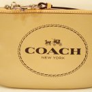 COACH - HORSE - CARRIAGE - KHAKI - LEATHER - WRISTLET - PURSE - BRAND NEW