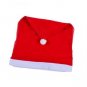 HOME ELEMENTS - CHRISTMAS - HOLIDAY - SANTA - HAT - DINING - CHAIR - COVER - NEW