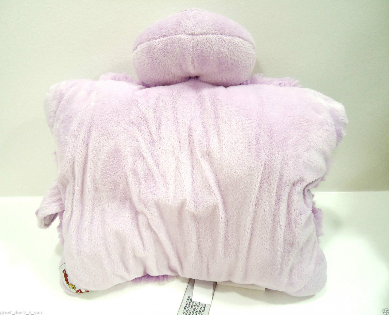 huggable hippo pillow pet