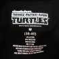 TEENAGE MUTANT NINJA TURTLES - BLACK - GREY - RETRO - MEDIUM - T-SHIRT - NEW