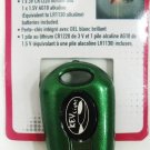 SUPER BRIGHT - LED - KEY - FLASH LIGHT - KEY FOB - KEY CHAIN - NEW - GREEN