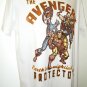 MARVEL - THE AVENGERS - RETRO - LARGE - T-SHIRT - NEW - IRON MAN - THOR - HULK