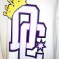 DC SHOES - CROWN - WHITE - T-SHIRT - MEDIUM - NEW - SKATEBOARD - SURFING - TEE