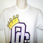 DC SHOES - CROWN - WHITE - T-SHIRT - MEDIUM - NEW - SKATEBOARD - SURFING - TEE