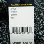 RALPH LAUREN - POLO - STRIPED - MERINO - WOOL - WINTER - SCARF - NEW - CHARCOAL