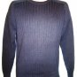 OSCAR DE LA RENTA - NAVY - BLUE - DESIGNER - CREW NECK - SWEATER - NEW - SMALL