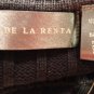 OSCAR DE LA RENTA - NAVY - BLUE - DESIGNER - CREW NECK - SWEATER - NEW - SMALL