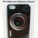 iPHONE - 5 - 3D - LENTICULAR - CAMERA - CELL PHONE - HARD - CASE - BLACK - NEW