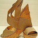 BCBG - FASHION - SANDALS - BEIGE - PLATFORM - NEW - 10B - BCBGENERATION - SHOES