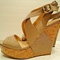 BCBG - FASHION - SANDALS - BEIGE - PLATFORM - NEW - 10B - BCBGENERATION - SHOES
