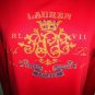 RALPH LAUREN - LAUREN - RED - LONG SLEEVE - SHIRT - TOP - M - BRAND NEW - RLX