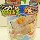 SCATTER BRAINZ - SERIES 1 - DARTS -  2 DARTS & TARGET PACK - NEW - SEALED - NERF