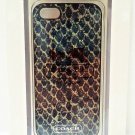 COACH - iPHONE 5 - 5s - SNAKE - PRINT - CELL PHONE - CASE  - BRAND NEW + BONUS