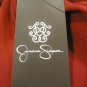JESSICA SIMPSON - LA DI DA - RED - GLITTER - SHEER - BLOUSE - SMALL - TOP - NEW