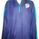 NIKE - NFL - MIAMI DOLPHINS - FOOTBALL - NAVY - TRACK - GOLF - JACKET - L - NEW
