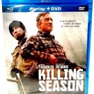 KILLING SEASON - BLU-RAY - DVD - DE NIRO - TRAVOLTA - NEW - ACTION - WAR - MOVIE