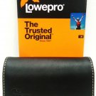LOWEPRO - UNIVERSAL - BLACK - SUEDE - LEATHER - CAMERA - CASE - BRAND NEW - SONY